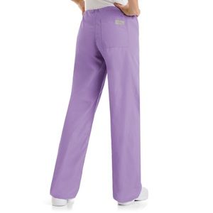 Purple scrub pants